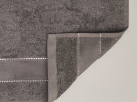 Полотенце махровое Tesoro, серое