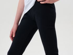 Брюки трикотажные для девочек (легинсы укороченные)