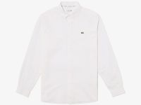 Мужская рубашка Lacoste из смеси хлопка и льна