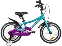 Детский велосипед Novatrack Katrina 16 V-Brake, год 2025, цвет Красный-Фиолетовый