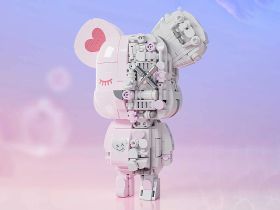 JK6250-2 Конструктор Bearbrick: Pink