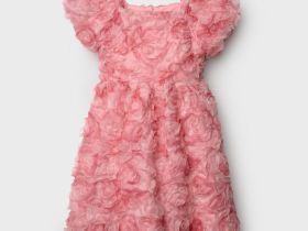 Платье текстильное для девочек