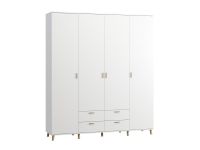 Распашной шкаф Пронто 4.1-210x240 Белый
