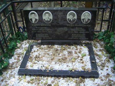 Могила - Еремушкин Василий Александрович (1903-1975), Герой Советского Союза