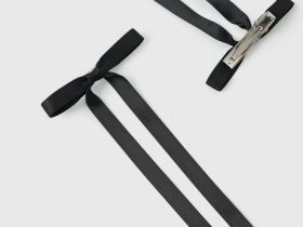 Набор заколок-бантов для волос для девочек, 4 шт., Мультицвет