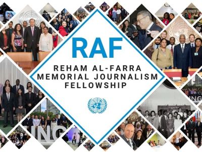 Открыт прием заявок на стипендию ООН памяти Рехам Аль-Фарры для журналистов на 2025 год