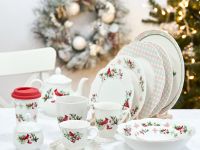 Тарелка Christmas birds III