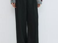 Широкие брюки, Серый