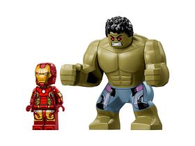 Super Heroes 76343 Конструктор Легендарная битва Халкбастера против Халка