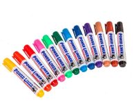 Набор маркеров для досок MUNGYO 12 цветов в виниловом футляре