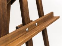 Мольберт Малевичъ "Лира Симпл" с покрытием, коричневый