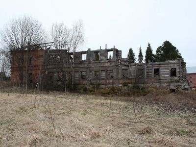 Келейный корпус (деревянный) (руины)