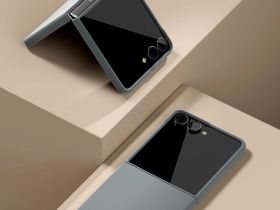 Чехол VLP Flex Case для Galaxy Z Flip8, MagSafe серый