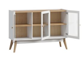Витрина Торвалль 3-125x87 Белый