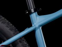 Горный велосипед Cube Attention SLX 27.5, год 2025, цвет Голубой-Красный, ростовка 14.5