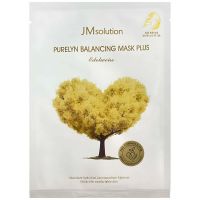 Успокаивающая тканевая маска с пептидами JMsolution Purelyn Balancing Mask Plus Edelweiss