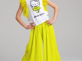 Брюки трикотажные для девочек