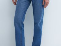 Прямые джинсы, Голубой