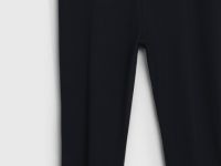 Треггинсы со штрипками, Черный