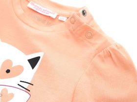 Пижама с коротким рукавом для маленькой девочки