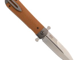 Нож складной Adimanti Samson by Ganzo (Brutalica design), коричневый