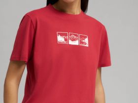 Удлиненная футболка прямого кроя из джерси