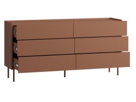 Комод Дигарс 163x81 Терракотовый