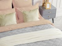 Покрывало Losanga, серое