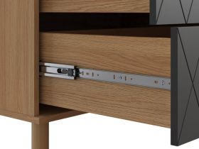 Комод Теджонс 185x85 Ромб Графитовый