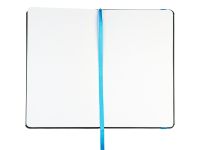 Блокнот для зарисовок Стихия 13х21см 140 г 80 л, твердая обложка цвет черный салатовый срез