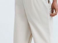 Брюки из микротвила, Белый