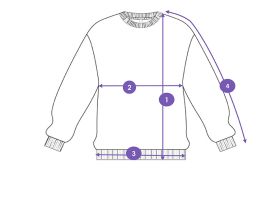 Толстовка трикотажная для девочек