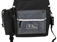Велосумка на руль ACME M-Wave с плечевым ремнем и быстросъемным креплением (черный / серый)