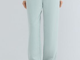 Джоггеры из мягкого трикотажа, Зеленый