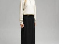 Юбка миди с эластичным поясом