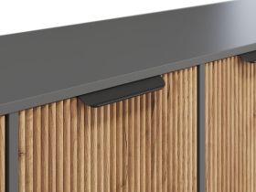 ТВ-тумба подвесная Леванте 172x40 Графитовый