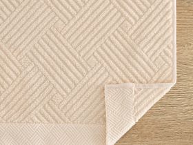 Полотенце махровое Zigzag, бежевое
