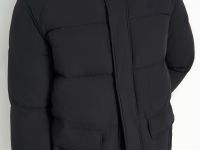 Утепленная куртка с капюшоном