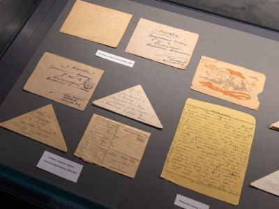 Озвученные фронтовые письма времен Великой Отечественной войны войдут в экспозицию Музея Победы
