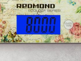 Весы кухонные РЕДМОНД RS-736 (цветы)