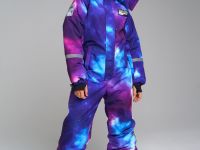 Зимний комбинезон из мембранной ткани для девочки