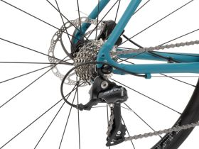 Шоссейный велосипед Welt R100 Disc, год 2024, цвет Синий-Зеленый, ростовка 20