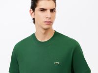 Мужская хлопковая футболка Lacoste с коротким рукавом