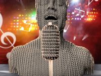 Картонный 3D конструктор QBRIX "Фредди Меркьюри"