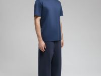 Футболка из хлопка прямого кроя