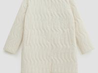 Полупальто утепленное прямого кроя