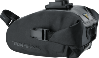 Велосумка подседельная Topeak Wedge DryBag, средняя (черный)