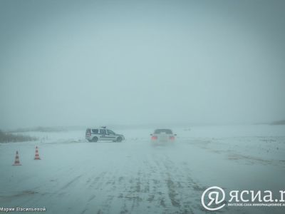 Увеличена грузоподъемность на ледовом автозимнике Якутск – Нижний Бестях