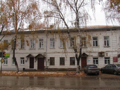 Дом, в котором в 1905 г. жил Караваев