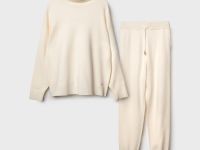 Комплект трикотажный для женщин: джемпер, брюки